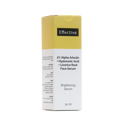 Effective 2% Alpha Arbutin + Hyaluronic Acid + Licorice Root Serum 30ml
