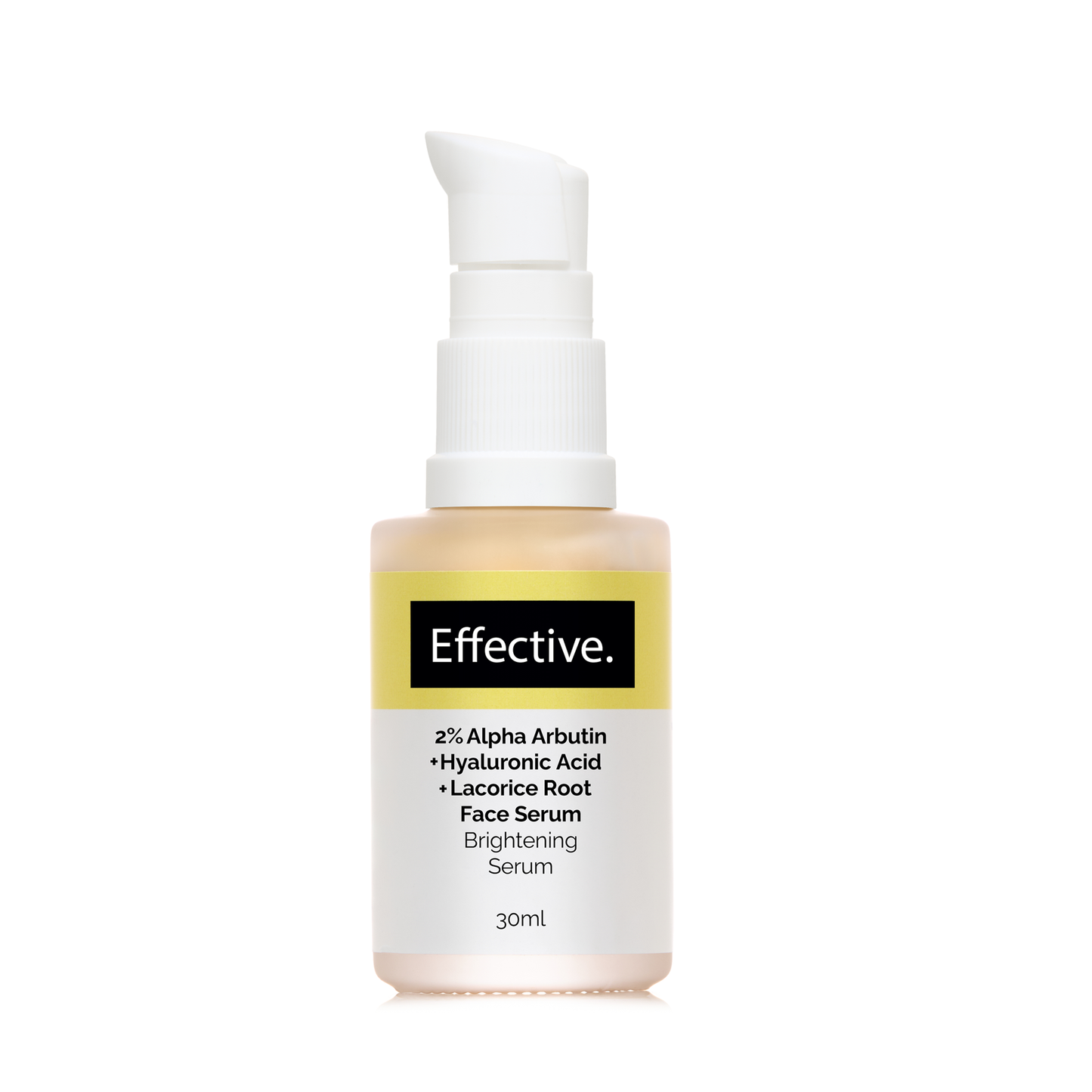 Effective 2% Alpha Arbutin + Hyaluronic Acid + Licorice Root Serum 30ml