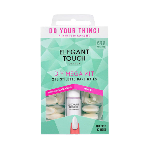 مجموعة أدوات تجميل الأظافر الرائعة من Elegant Touch Diy مجموعة أدوات تجميل الأظافر الرائعة من Elegant Touch Diy
