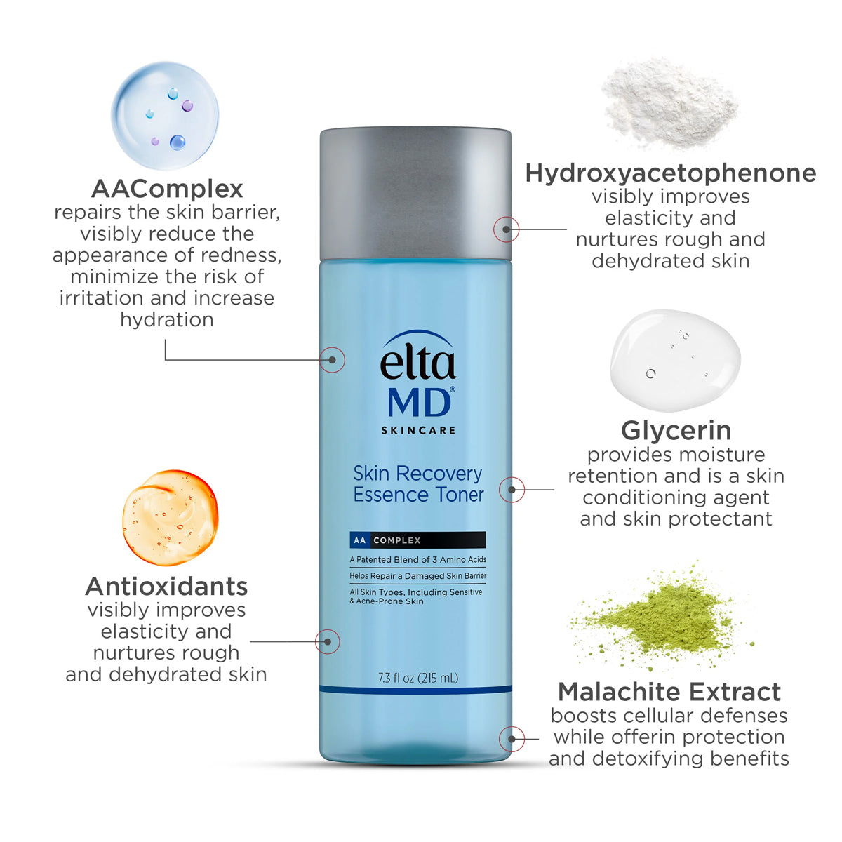 Elta-MD Recover Recovery Essence Toner 215ml