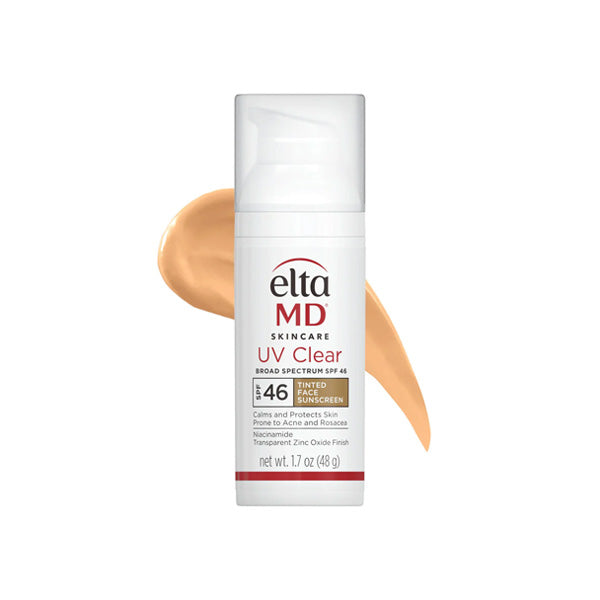 واقي شمس Elta-Md Uv Clear Tinted واسع الطيف بعامل حماية من الشمس 46، 48 جم واقي شمس Elta-Md Uv Clear Tinted واسع الطيف بعامل حماية من الشمس 46، 48 جم