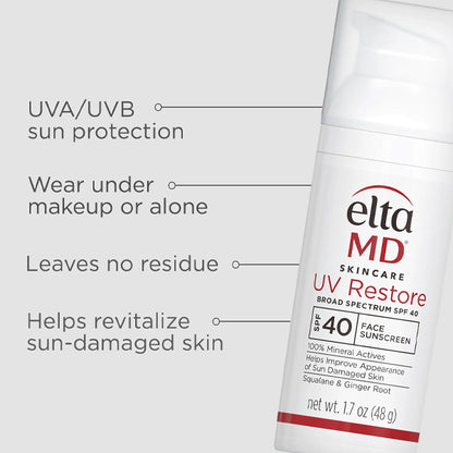 Elta-Md Uv Restore Broad-Spectrum Spf 40 48g