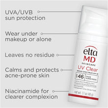 Load image into Gallery viewer, Elta-Md Uv Clear Broad-Spectrum Spf 46 48g