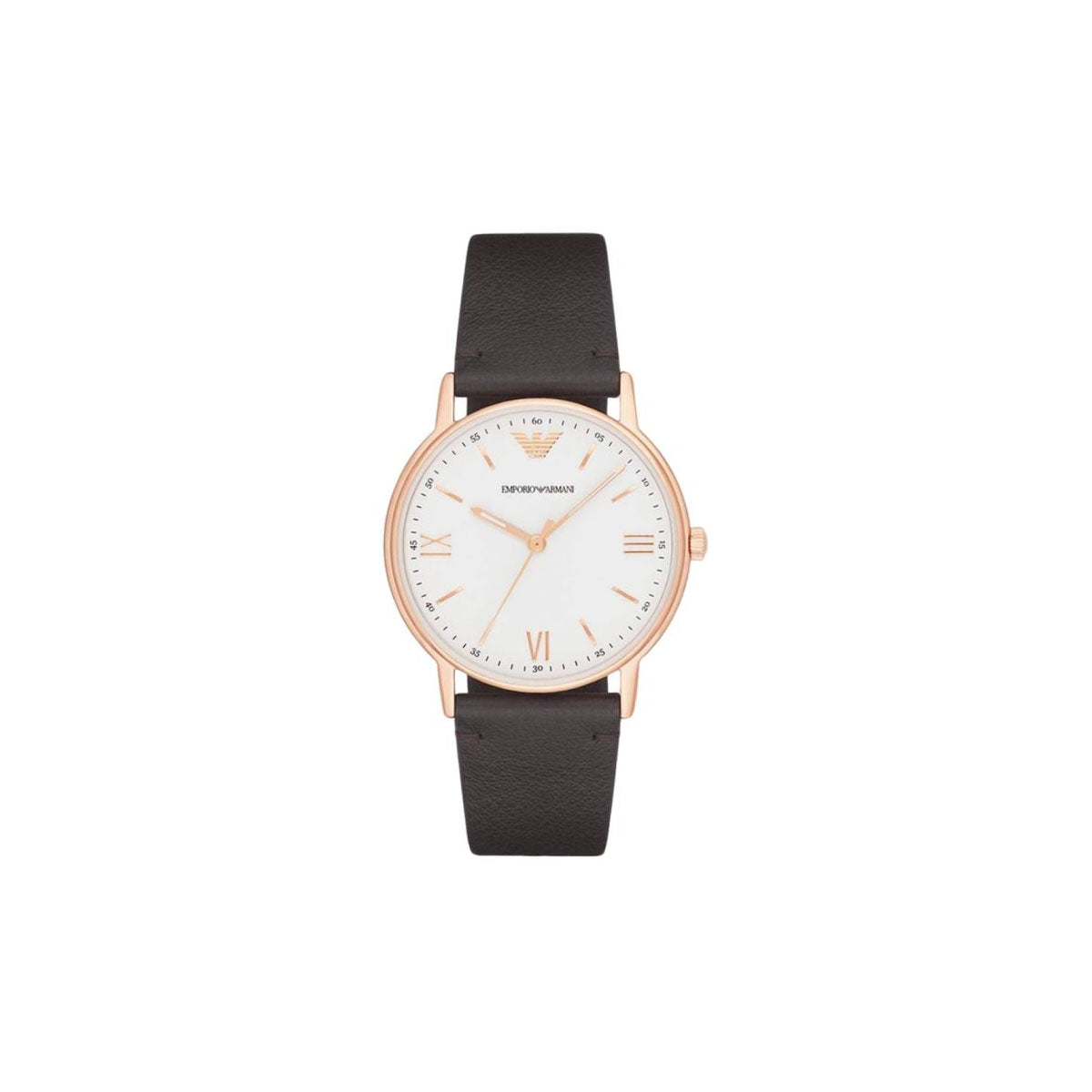 Emporio Armani AR11011 Men's Watch 41 Mm Brown