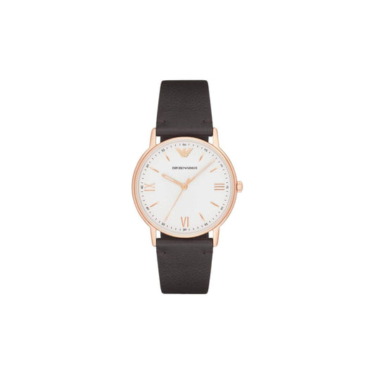 Emporio Armani AR11011 Men's Watch 41 Mm Brown
