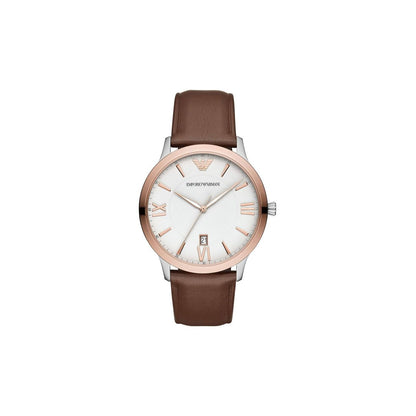 Emporio Armani AR11211 Men's Watch 43 Mm Brown