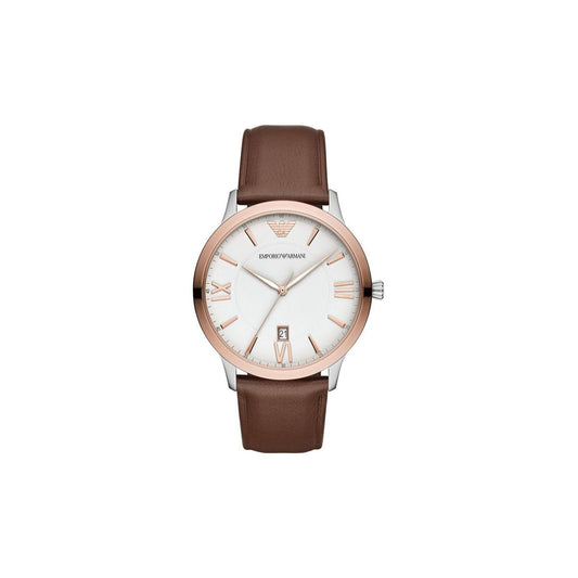 Emporio Armani AR11211 Men's Watch 43 Mm Brown