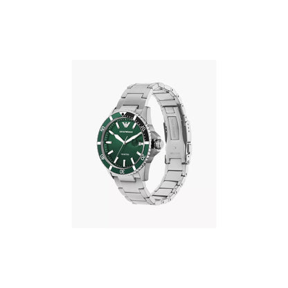 Emporio Armani AR11338 Men's Watch 42 Mm Silver