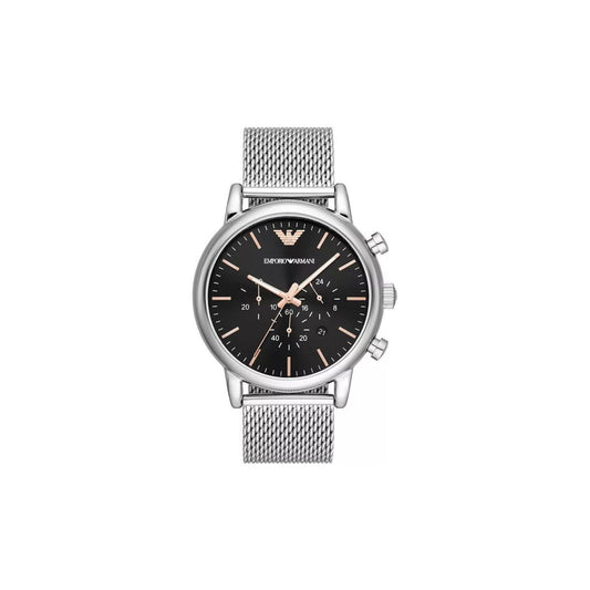 Emporio Armani AR11429 Men's Watch 46 Mm Silver