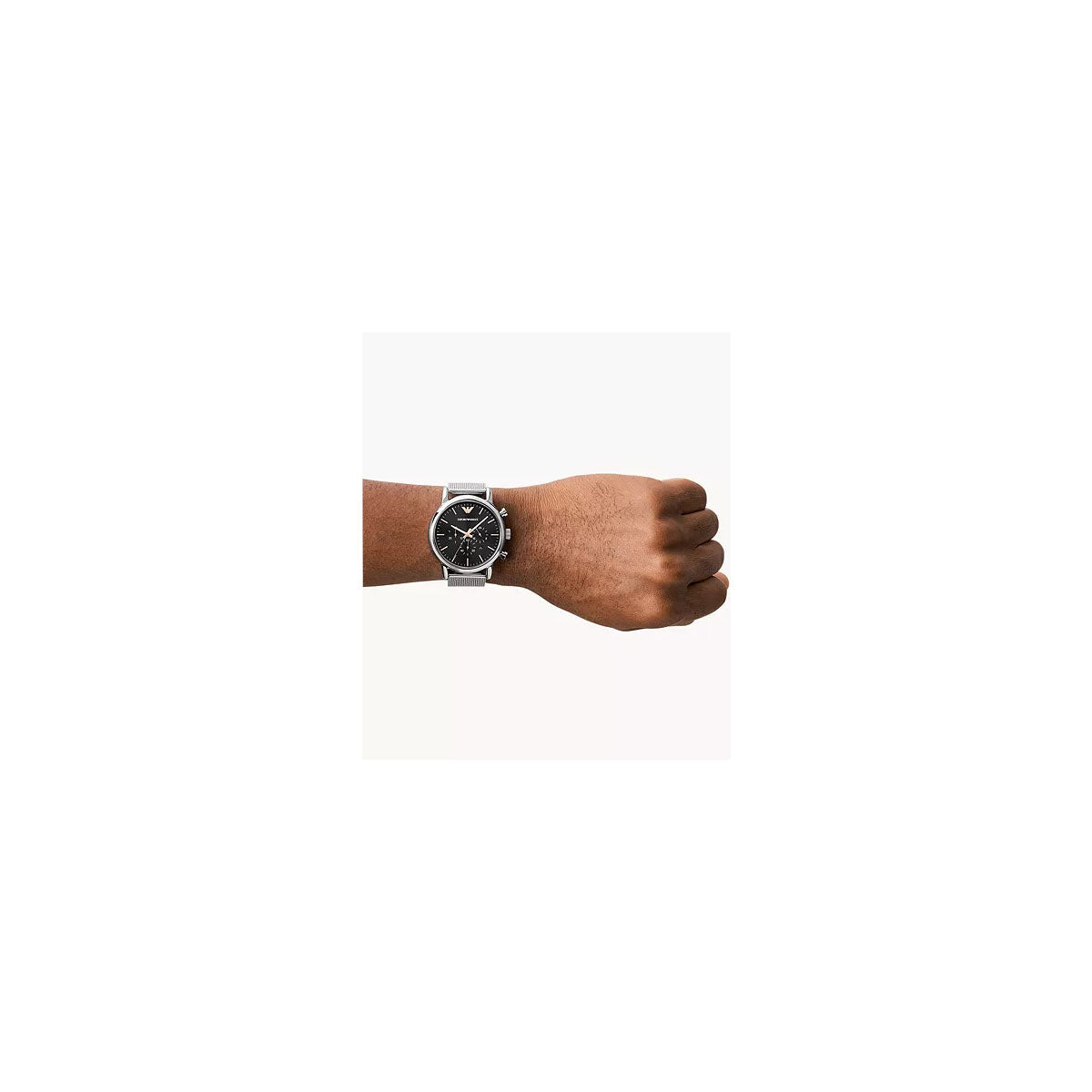 Emporio Armani AR11429 Men's Watch 46 Mm Silver
