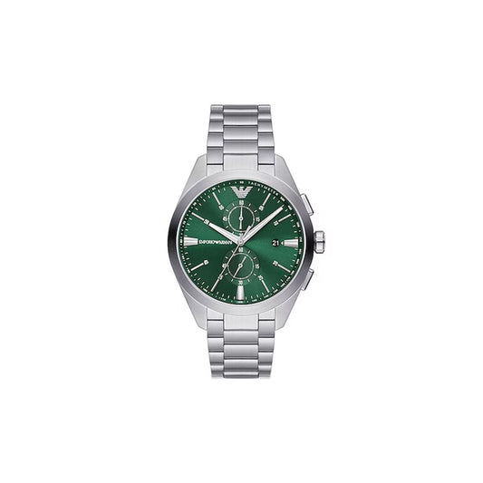 Emporio Armani AR11480 Men's Watch 43 Mm Silver