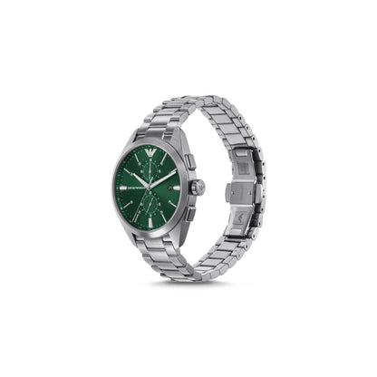 Emporio Armani AR11480 Men's Watch 43 Mm Silver