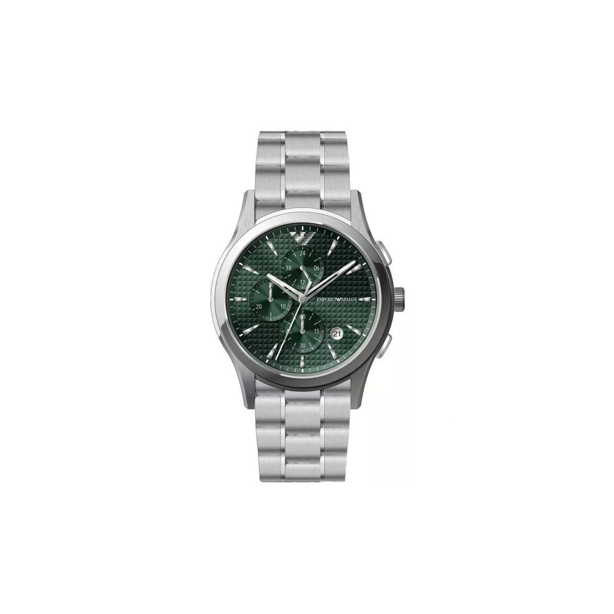  Emporio Armani AR11529 Men's Watch 42 Mm Silver