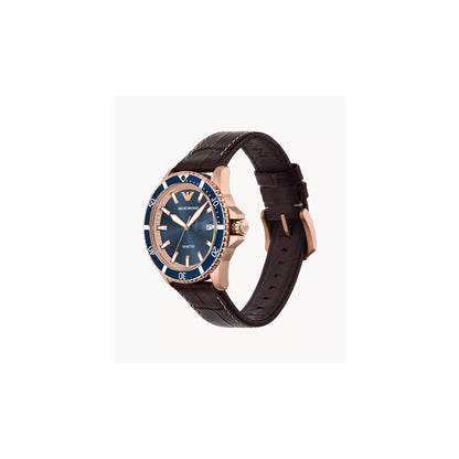 Emporio Armani AR11556 Men's Watch 42 Mm Brown