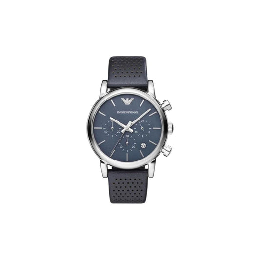 Emporio Armani AR1736 Men's Watch 41 Mm Navy Blue