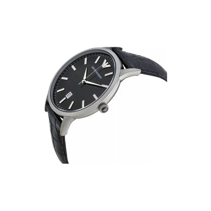 Emporio Armani AR2411 Men's Watch 44 Mm Black