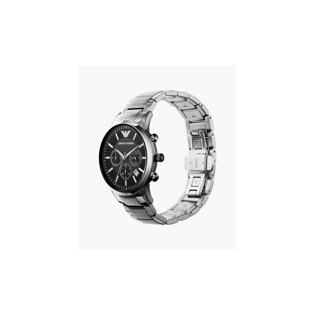 Emporio Armani AR2434 Men's Watch 43 Mm Silver