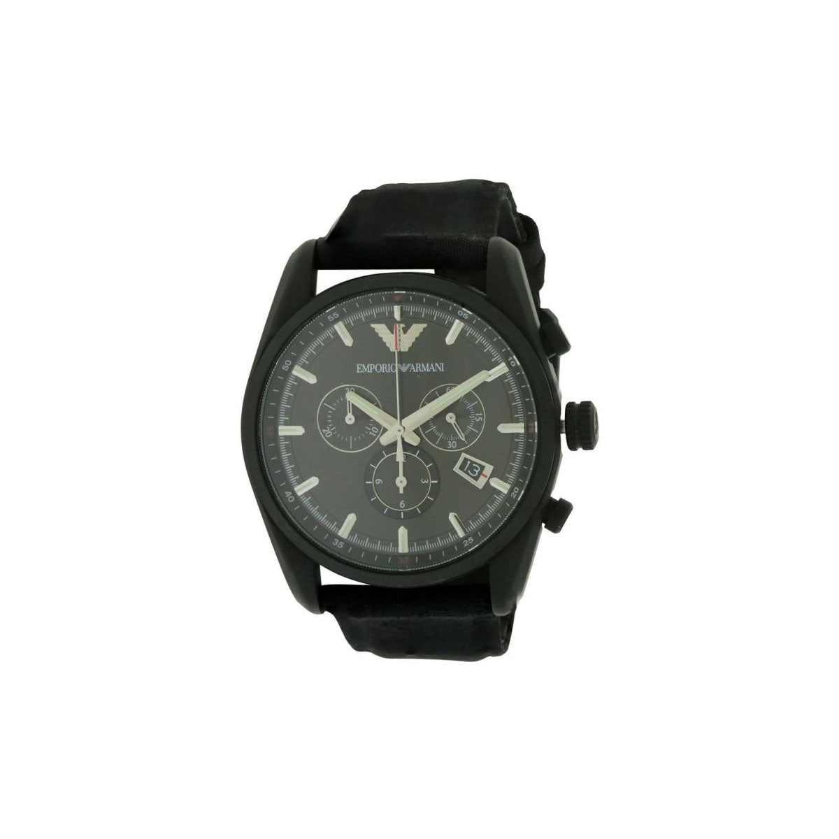 Emporio Armani AR6051 Men's Watch 43 Mm Black