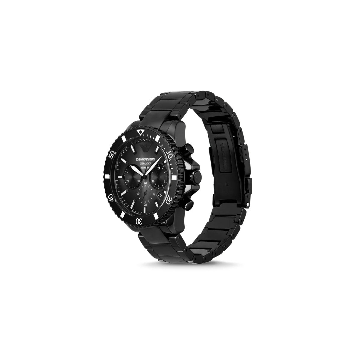 Emporio Armani AR70010 Men's Watch 43 Mm Black
