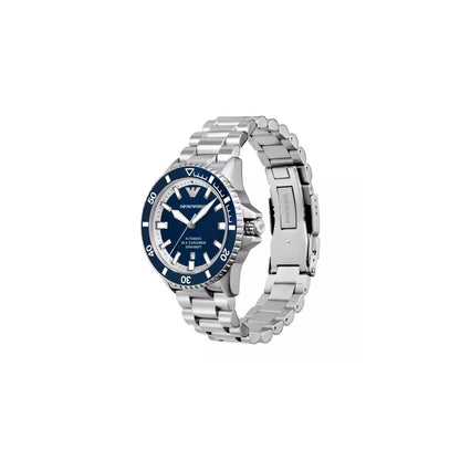 Emporio Armani Ar60079 Men's Watch 43 Mm Silver