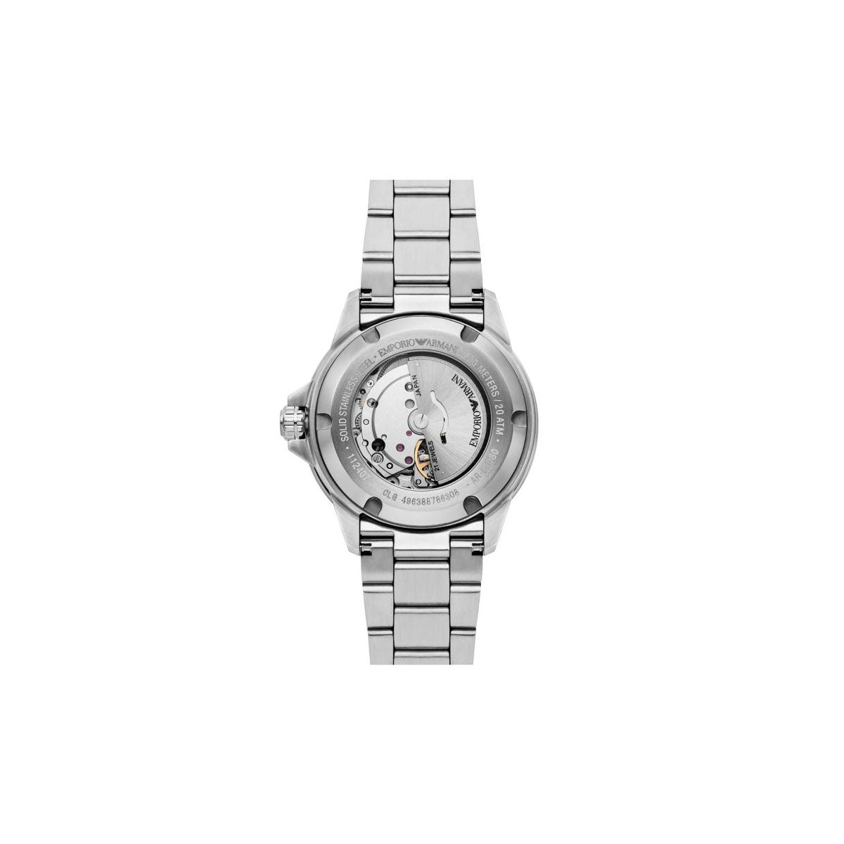 Emporio Armani Ar60080 Men's Watch 43 Mm Silver
