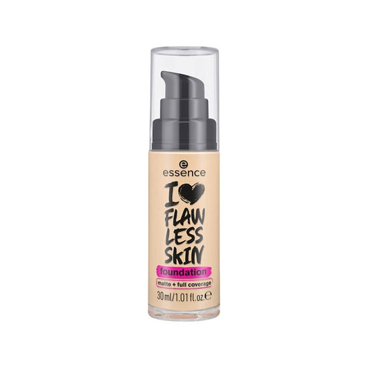 Essence I Love Flaw Less Skin Foundation Matte + Full Coverage 30ml