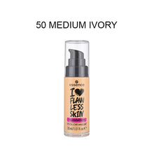 Load image into Gallery viewer, Essence I Love Flaw Less Skin Foundation Matte + Full Coverage 30ml