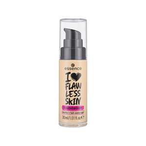 Essence I Love Flaw Less Skin Foundation Matte + Full Coverage 30ml