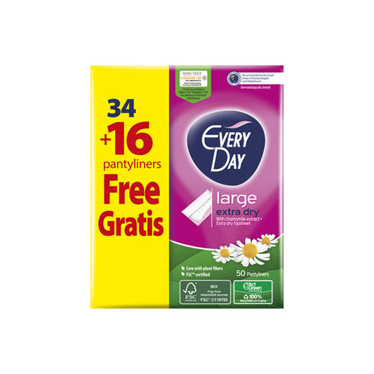 Everyday Extra Dry Large 34+16 Free