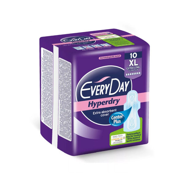 Everyday Hyperdry Extra Long 10 Pcp