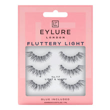 Load image into Gallery viewer, Eylure Fluttery Light Lashes No.117