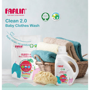 Farlin Clean 2.0 Baby Clothing Detergent 1000ml