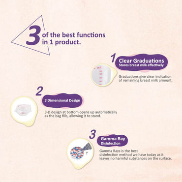 Farlin Milk Storage Bag 200cc