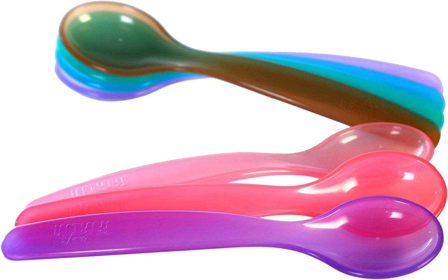 Farlin Rainbow Spoon Set 4m+