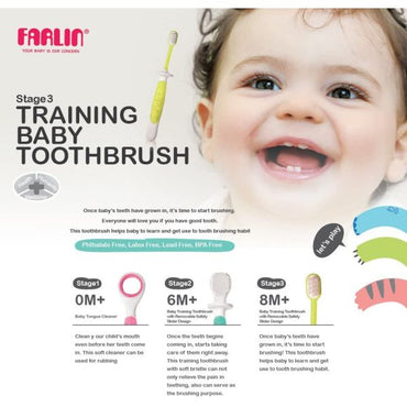 Farlin Training Baby Toothbrush Stage 3