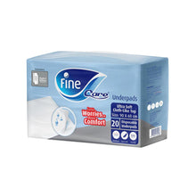 Load image into Gallery viewer, FINE CARE UNDER PADS ULTRA SOFT 20