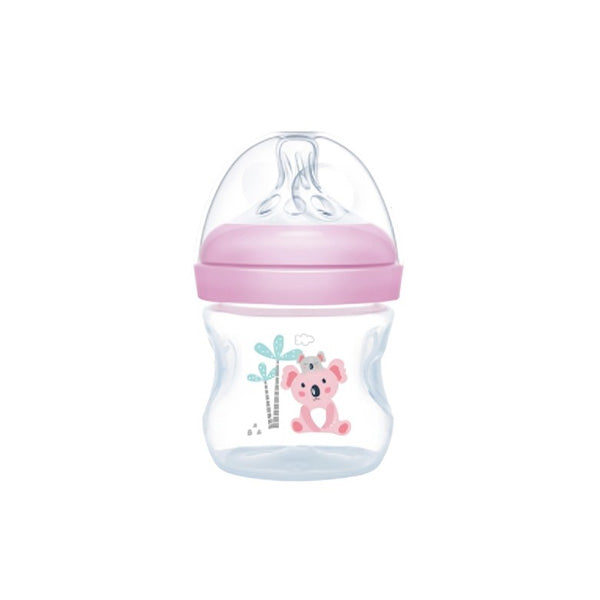 زجاجة رضاعة طبيعية من Ababy +0 سعة 120 مل/40 أونصة زجاجة رضاعة طبيعية من Ababy +0 سعة 120 مل/40 أونصة