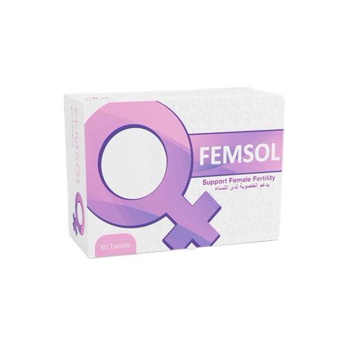 Femsol (Supports Female Fertility) 60 Tablets