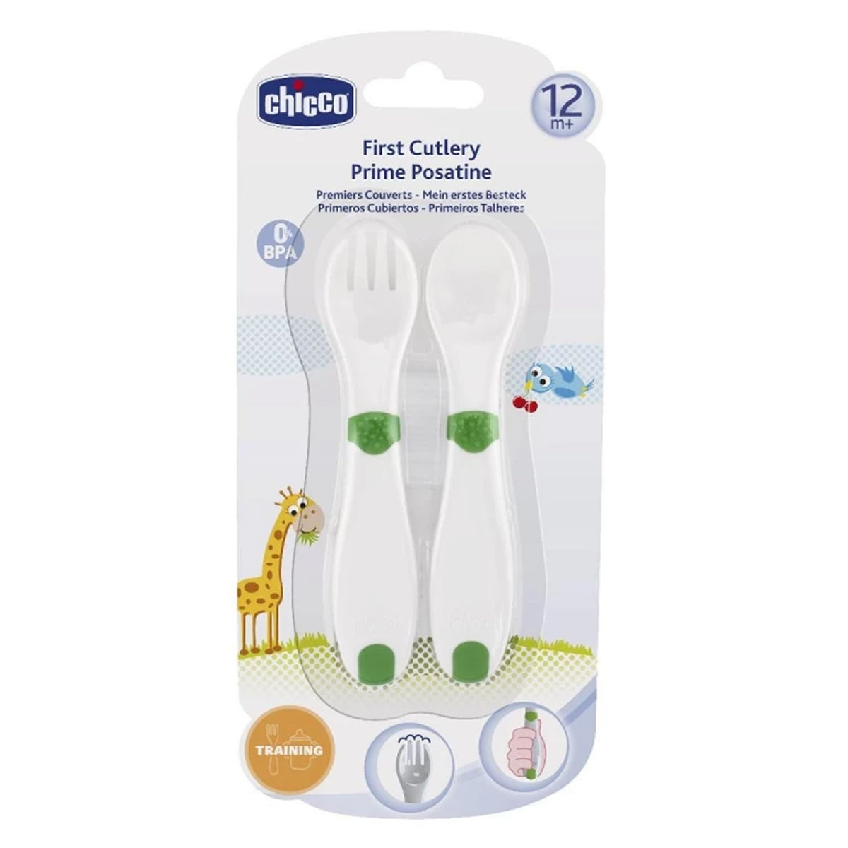 Chicco First Cutlery 12M+ Chicco First Cutlery 12M+