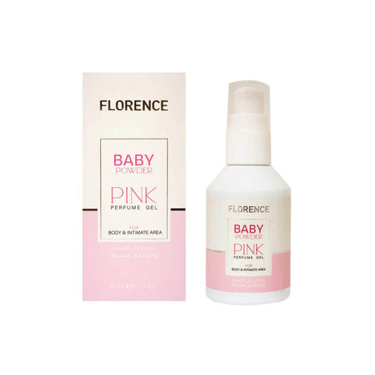 Florence Baby Powder Pink Perfume Gel For Body and Intimate Area 50ml