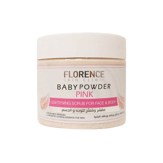 Florence Baby Powder Pink Scrub For Face and Body 300ml