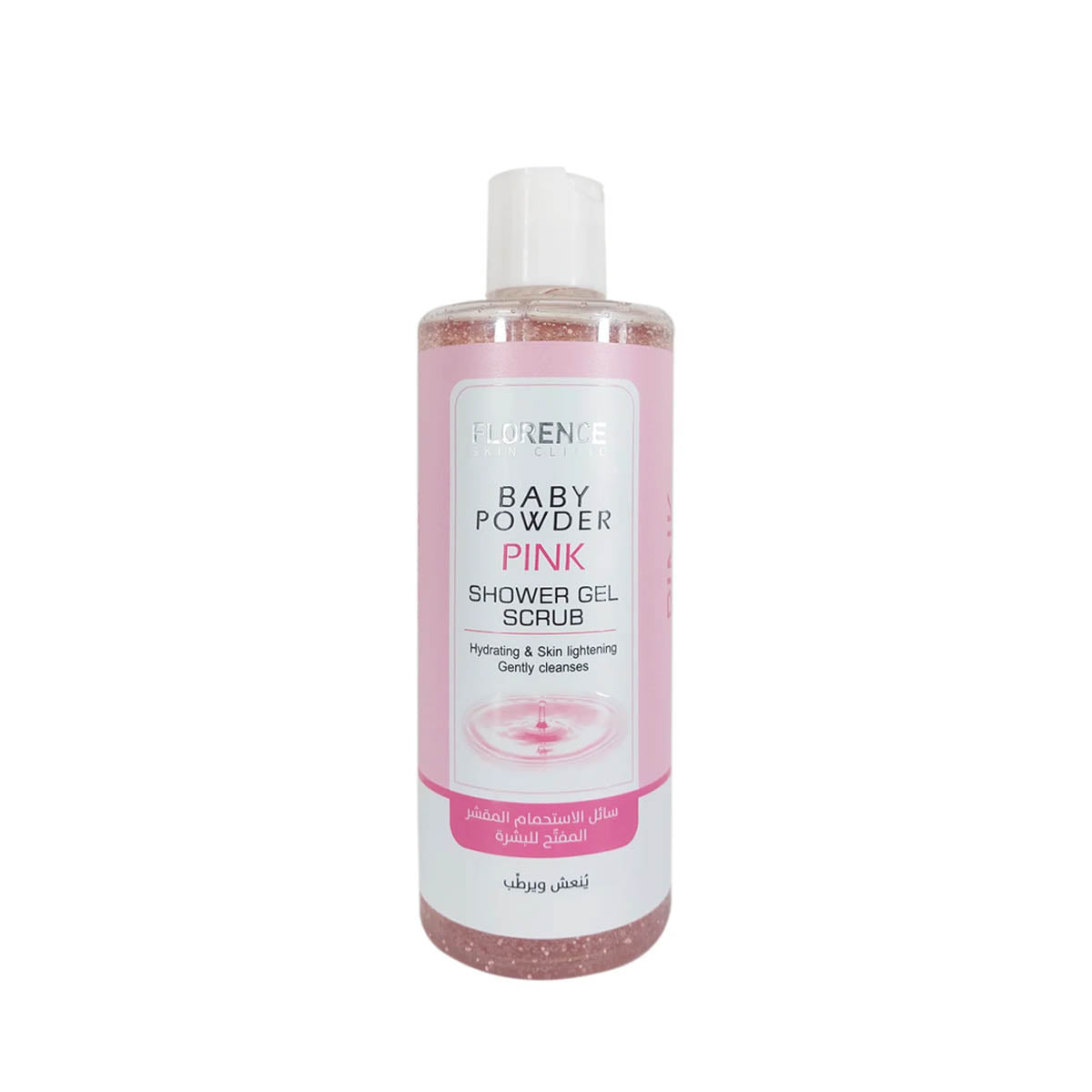 Florence Baby Powder Pink Shower Gel Scrub 500ml