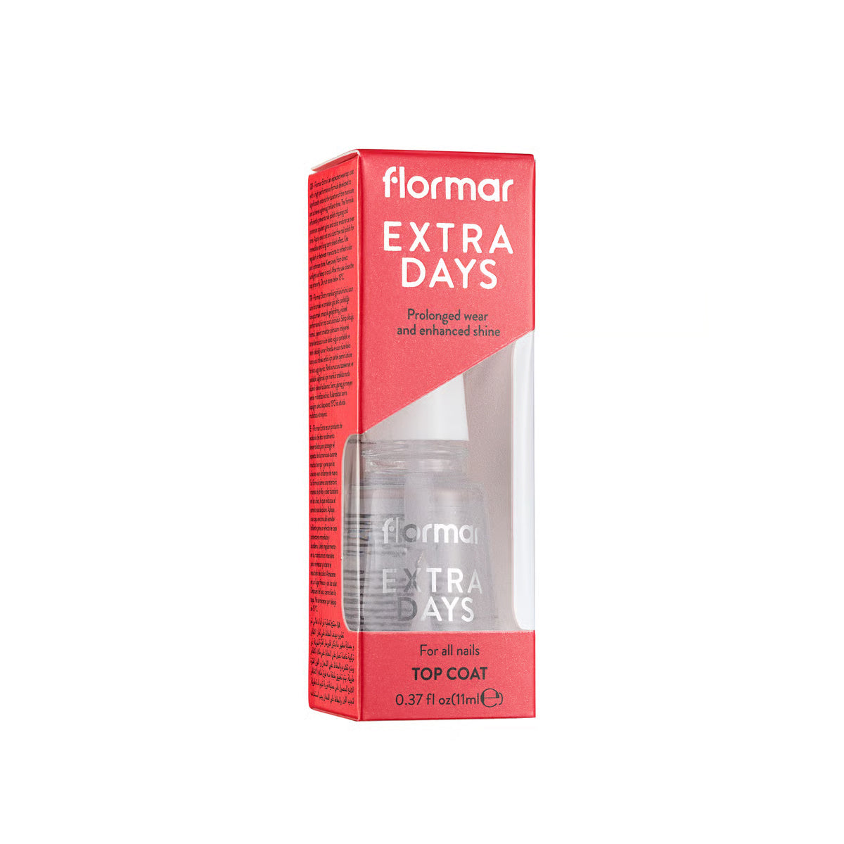 Flormar Extra Days Nail Polish Protector Top Coat 11ml