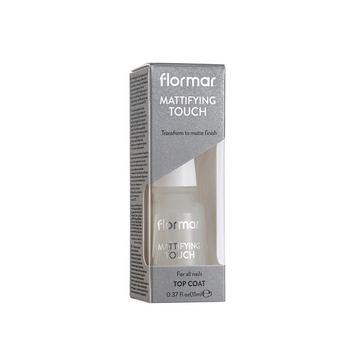 Flormar Mattifying Touch Nail Polish Top Coat 11ml 