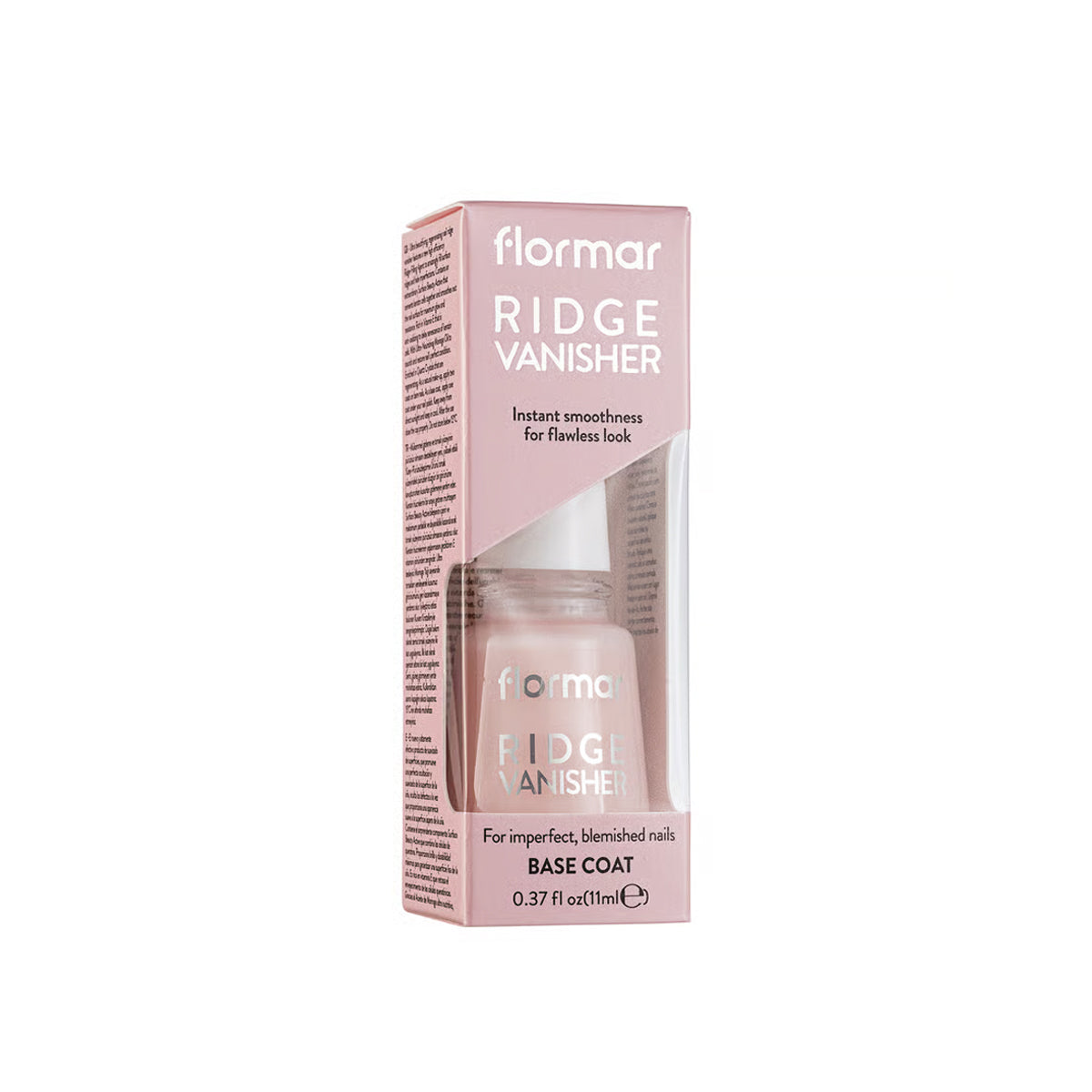 Flormar Ridge Vanisher Moisturizing & Smoothing Nail Polish Base Coat 11ml 