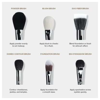 Forever52 Academic 18 Pieces Brush Kit