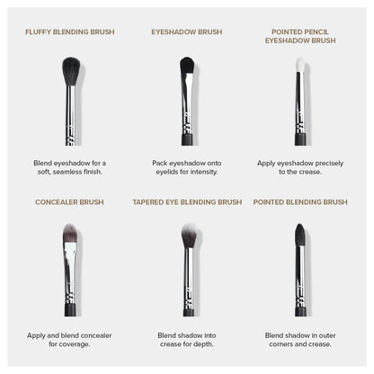 Forever52 Academic 18 Pieces Brush Kit