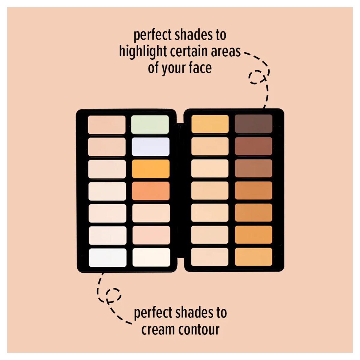 Forever52 Camouflage 28 Color Concealer Palette