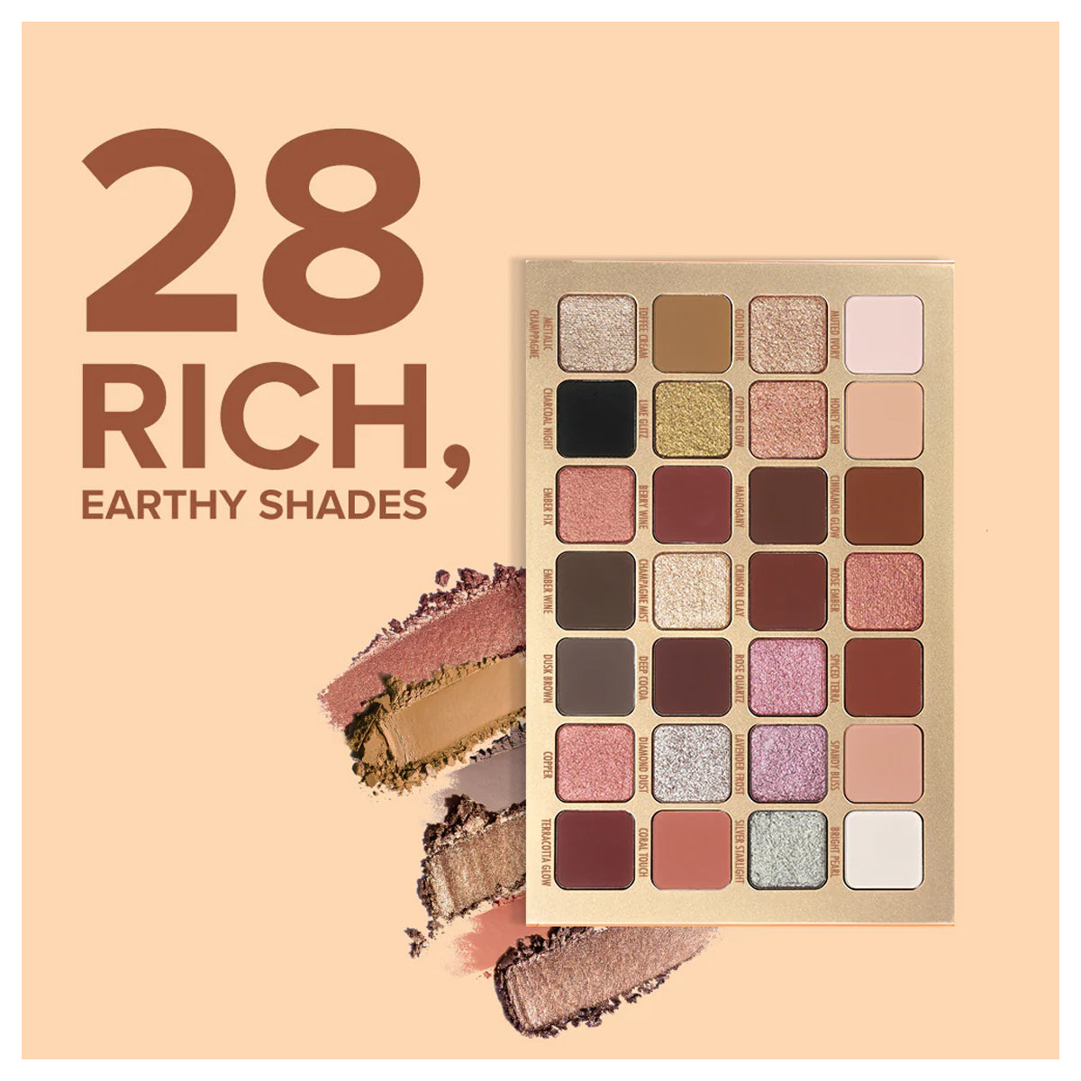 Forever52 Eyeshadow Palette 28 Color Intense