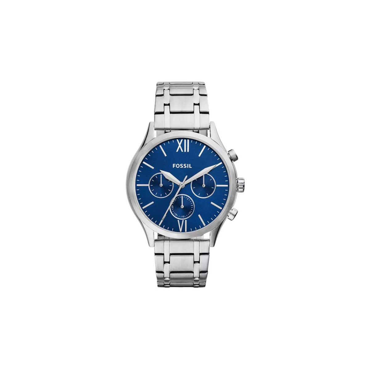 Fossil BQ2808 Men’s Watch 44 Mm Silver